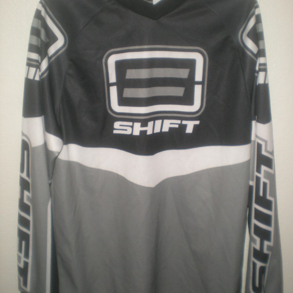 Shift Brand Racing Jersey Mx Moto Cross Size Small Black Gray Nwot